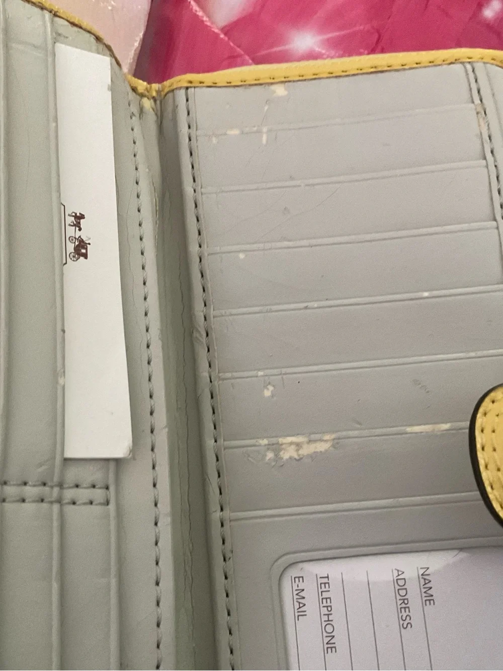 Coach this wallet